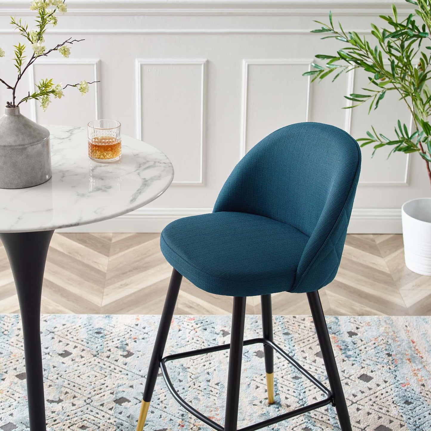Modway Cordial Fabric Bar Stools - Set of 2 FredCo