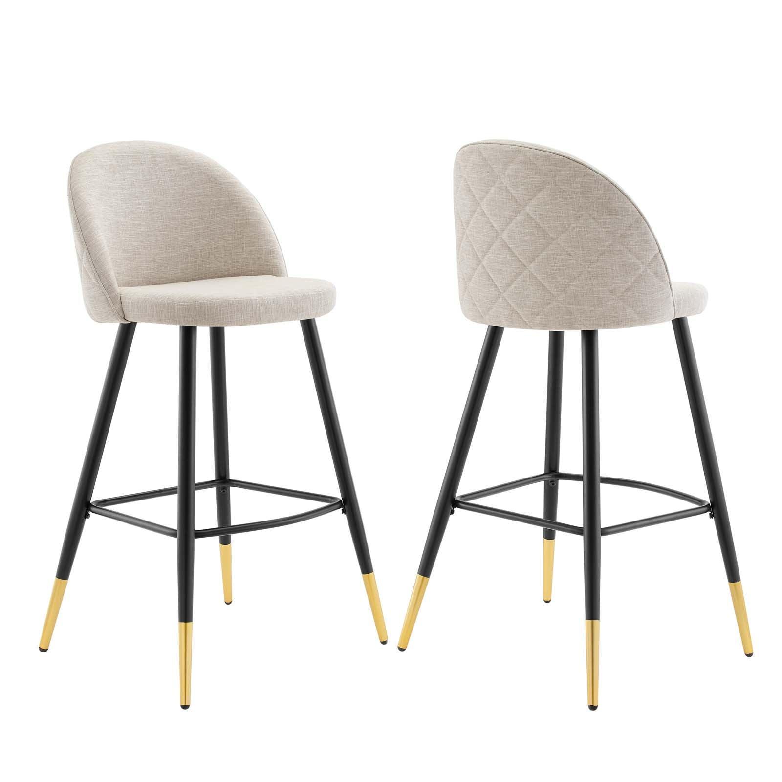 Modway Cordial Fabric Bar Stools - Set of 2 FredCo