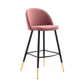 Modway Cordial Performance Velvet Bar Stools - Set of 2 FredCo