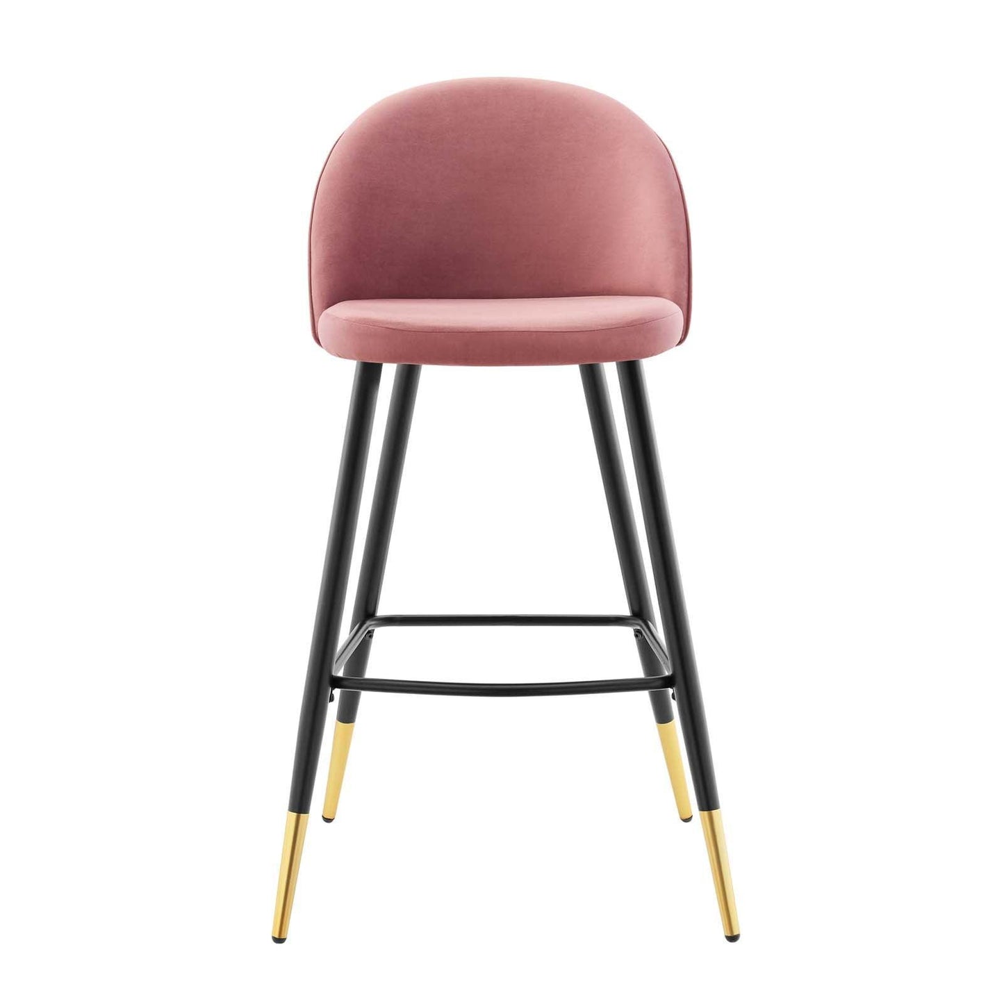 Modway Cordial Performance Velvet Bar Stools - Set of 2 FredCo