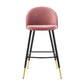 Modway Cordial Performance Velvet Bar Stools - Set of 2 FredCo