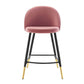 Modway Cordial Performance Velvet Counter Stools - Set of 2 FredCo