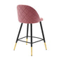 Modway Cordial Performance Velvet Counter Stools - Set of 2 FredCo