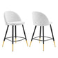 Modway Cordial Performance Velvet Counter Stools - Set of 2 FredCo