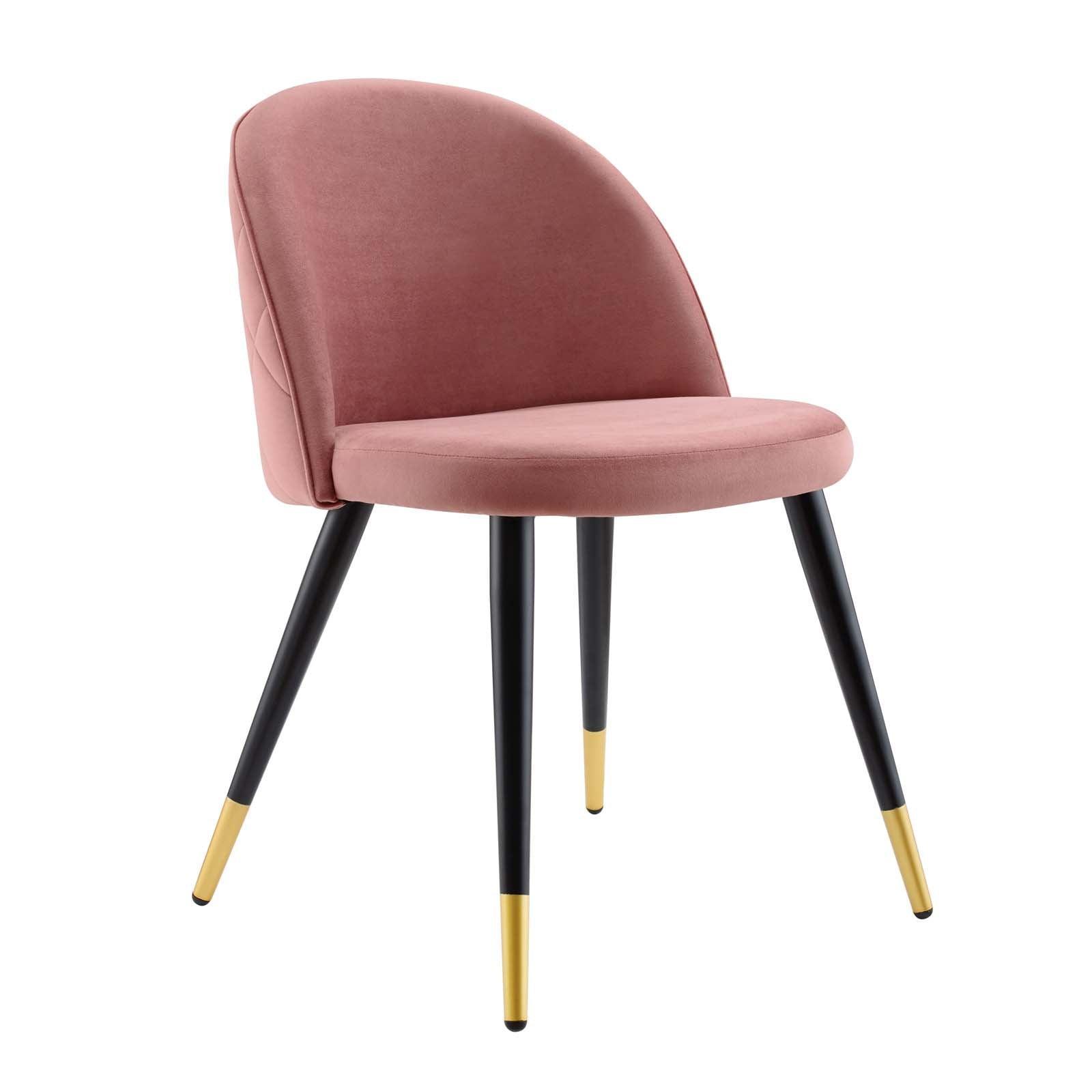 Modway Cordial Performance Velvet Dining Chairs - Set of 2 FredCo