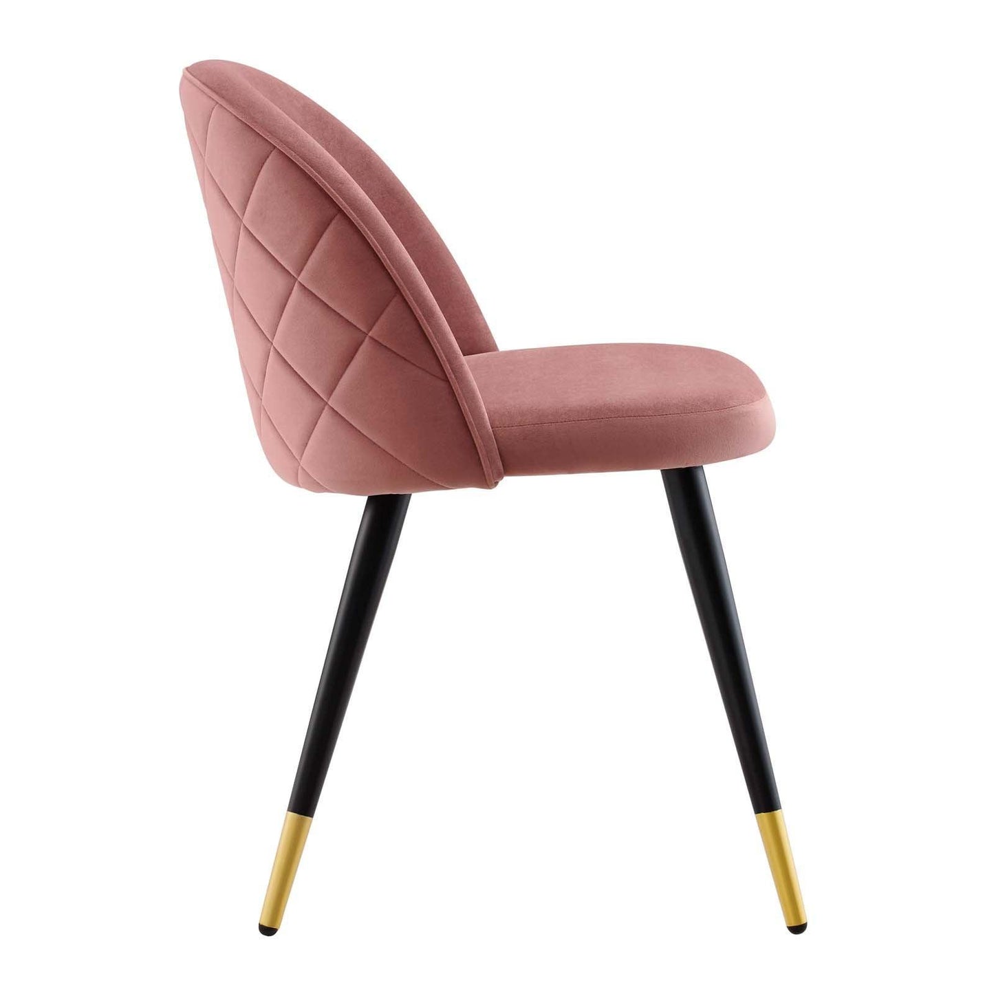 Modway Cordial Performance Velvet Dining Chairs - Set of 2 FredCo