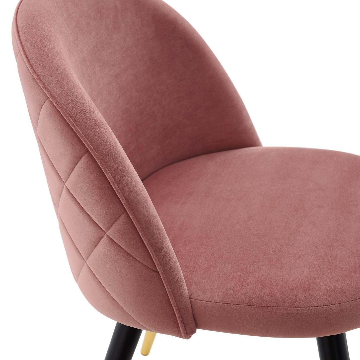 Modway Cordial Performance Velvet Dining Chairs - Set of 2 FredCo