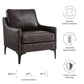 Modway Corland Leather Armchair FredCo