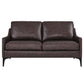 Modway Corland Leather Loveseat FredCo