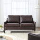 Modway Corland Leather Loveseat FredCo
