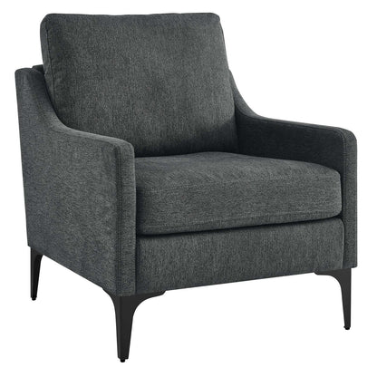 Modway Corland Upholstered Fabric Armchair FredCo