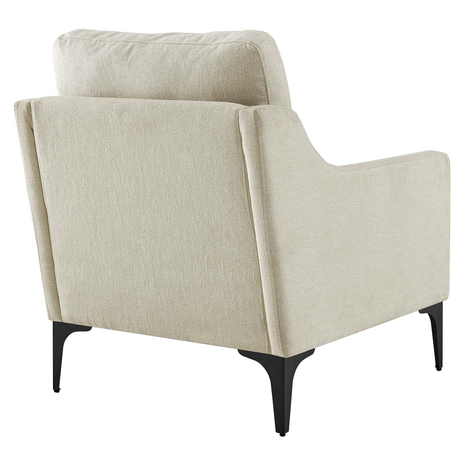 Modway Corland Upholstered Fabric Armchair FredCo