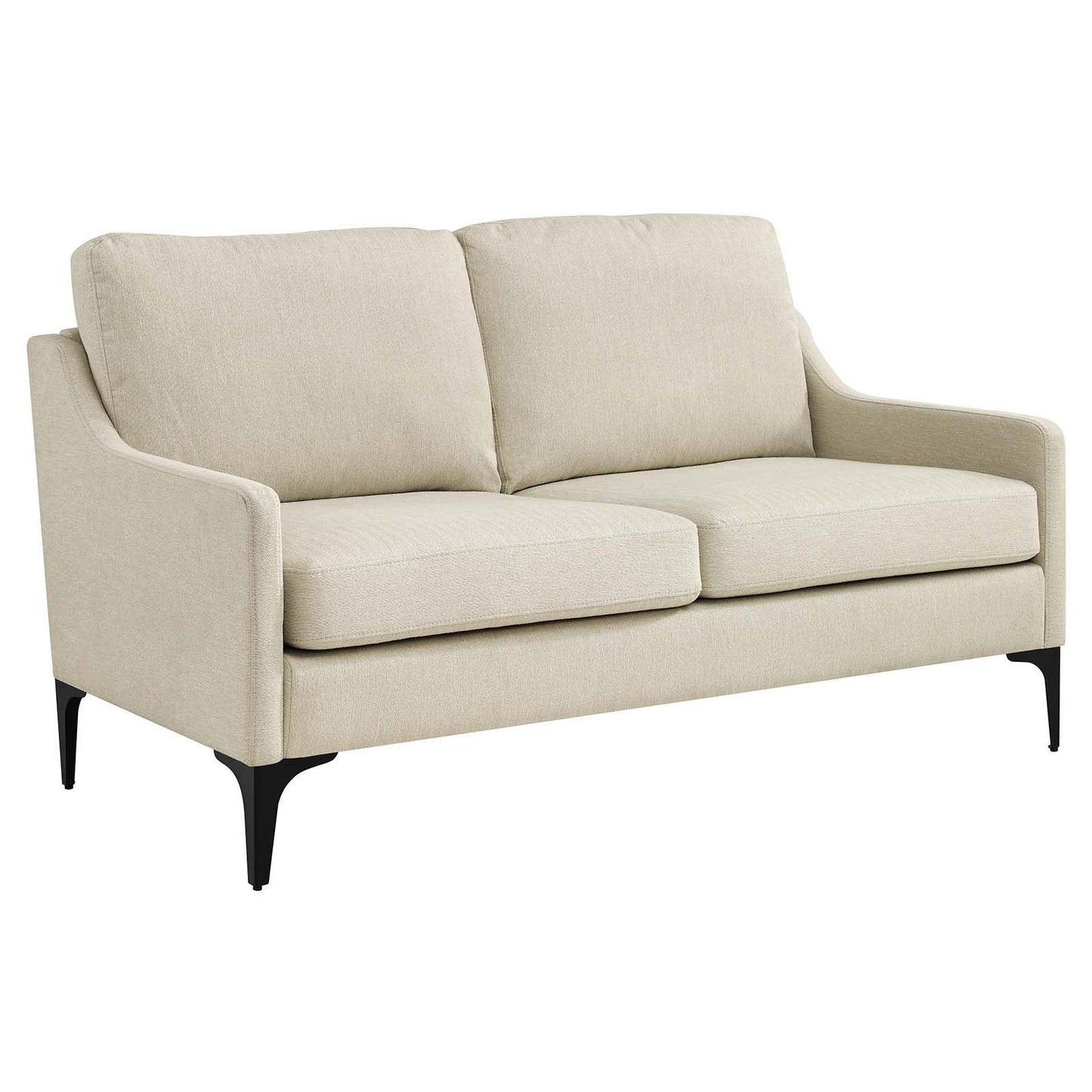 Modway Corland Upholstered Fabric Loveseat FredCo