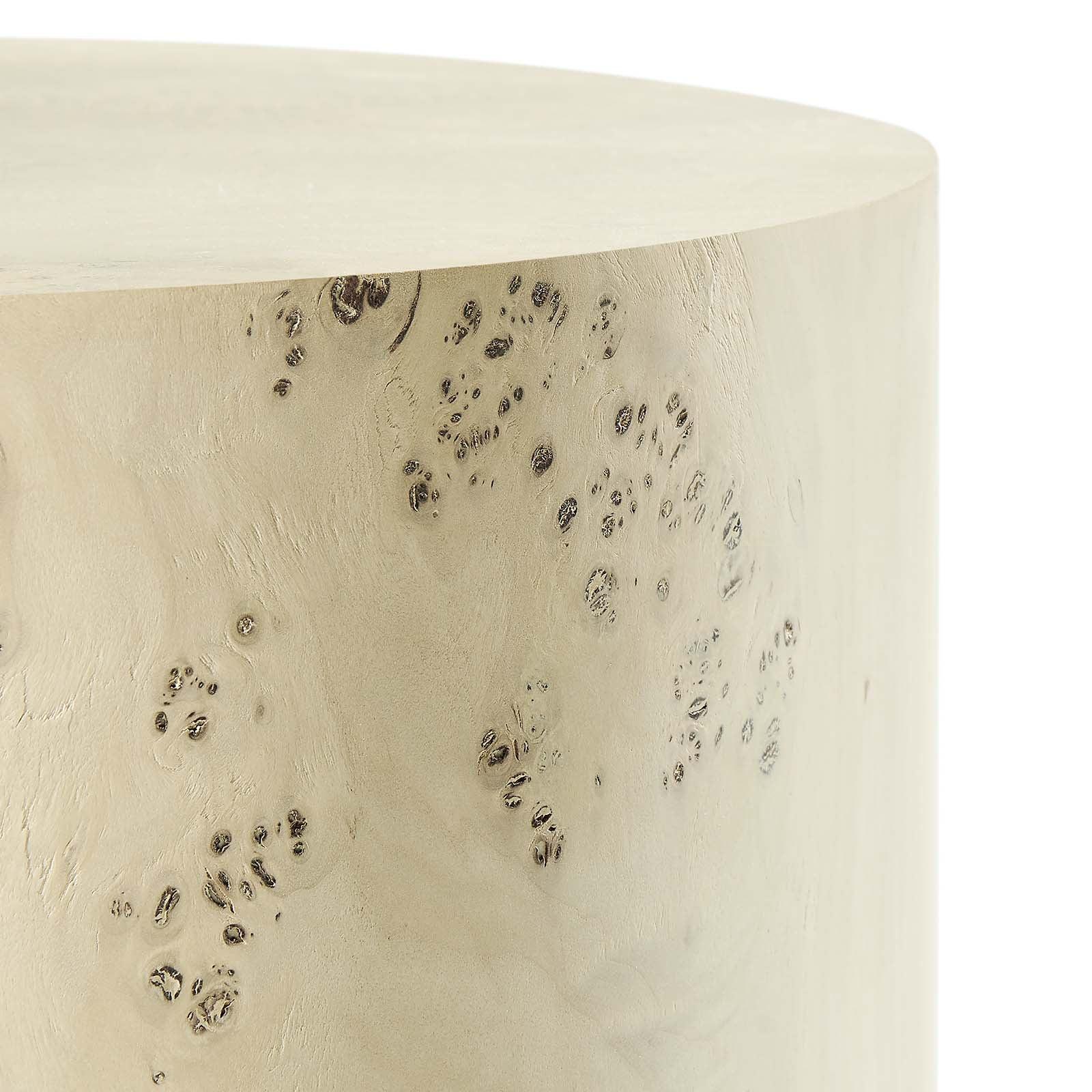Modway Cosmos 16" Round Burl Wood Side Table, EEI-6271 FredCo