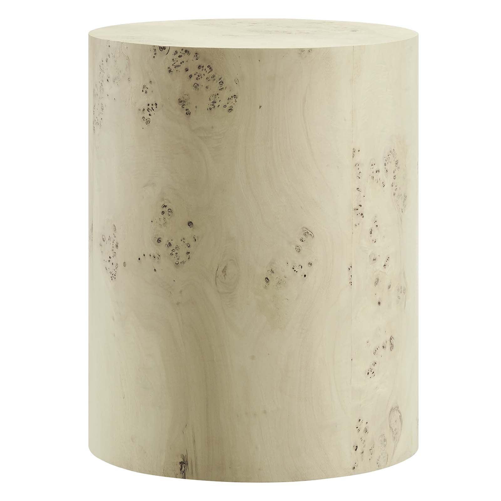Modway Cosmos 16" Round Burl Wood Side Table, EEI-6271 FredCo