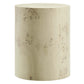Modway Cosmos 16" Round Burl Wood Side Table, EEI-6271 FredCo