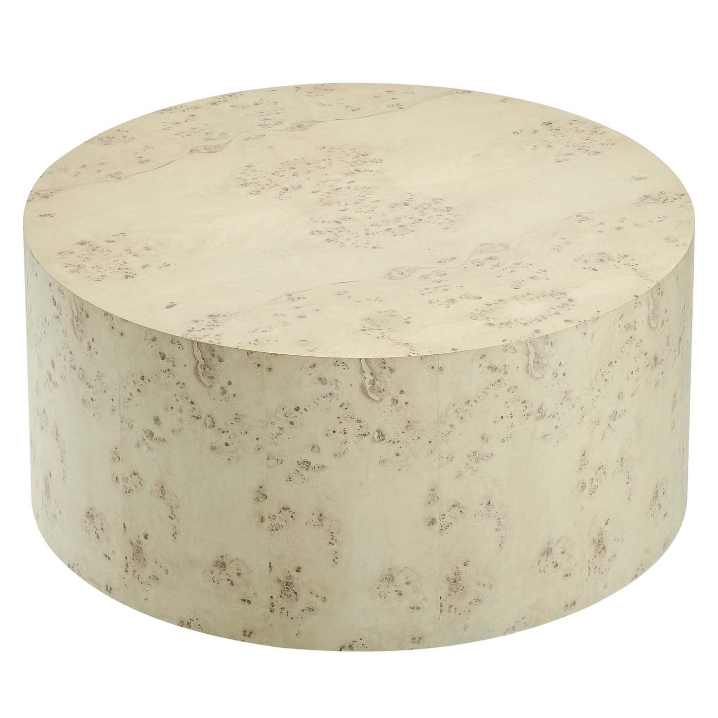 Modway Cosmos 35" Round Burl Wood Coffee Table, EEI-6274 FredCo