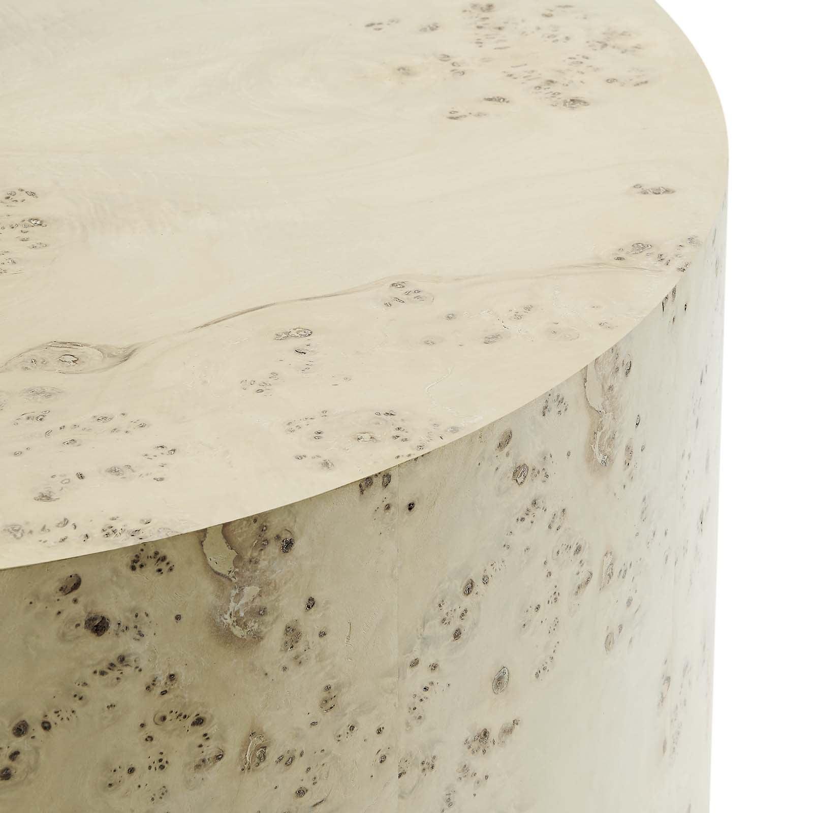 Modway Cosmos 35" Round Burl Wood Coffee Table, EEI-6274 FredCo