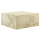 Modway Cosmos 36" Square Burl Wood Coffee Table, EEI-6272 FredCo