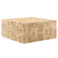 Modway Cosmos 36" Square Burl Wood Coffee Table, EEI-6272 FredCo