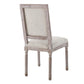 Modway Court Dining Side Chair Upholstered Fabric Set of 2 FredCo