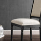 Modway Court French Vintage Upholstered Fabric Dining Side Chair FredCo