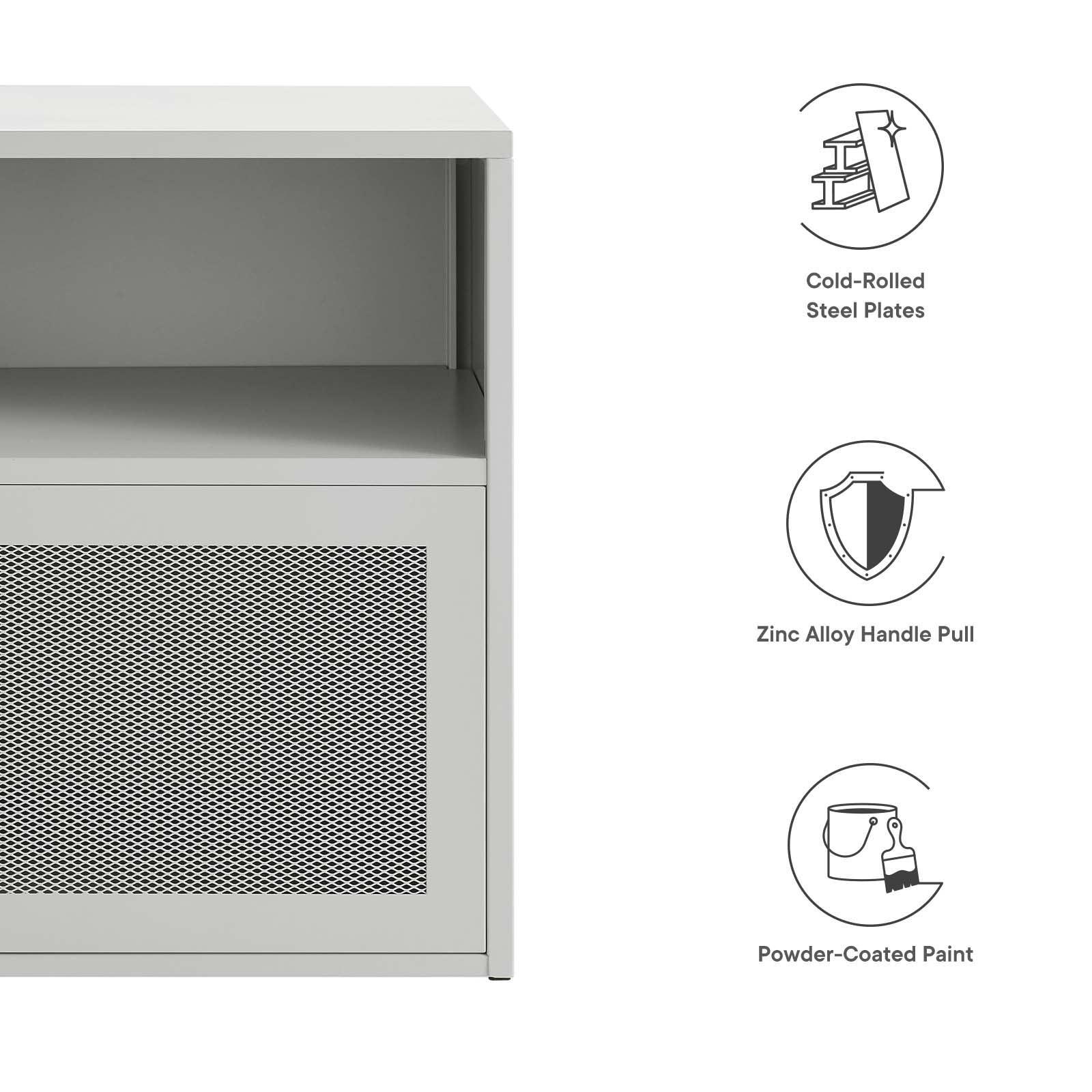 Modway Covelo Wall Mount Nightstand EEI-6217-LGR FredCo