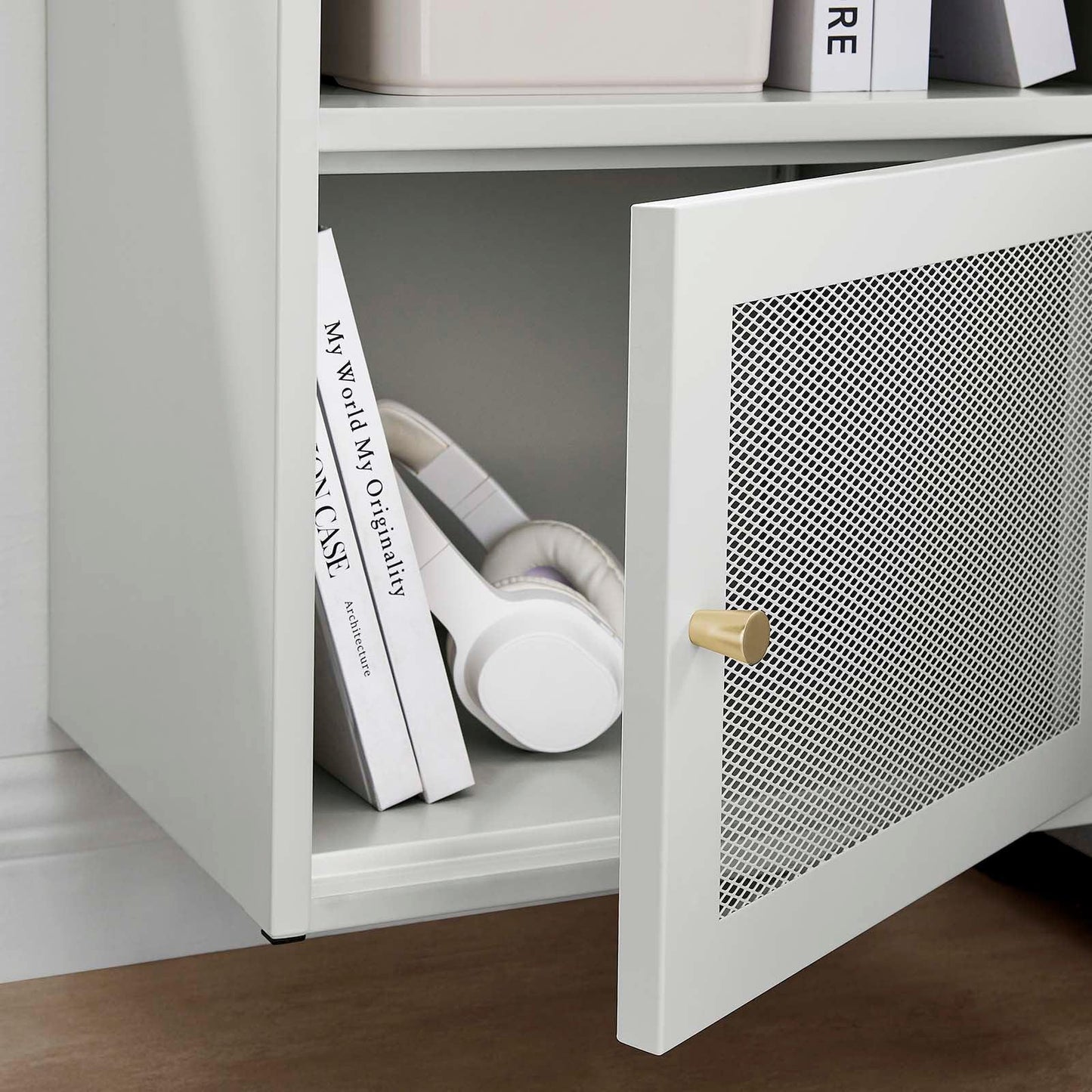 Modway Covelo Wall Mount Nightstand EEI-6217-LGR FredCo