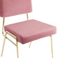 Modway Craft Dining Side Chair Performance Velvet Set of 2 FredCo