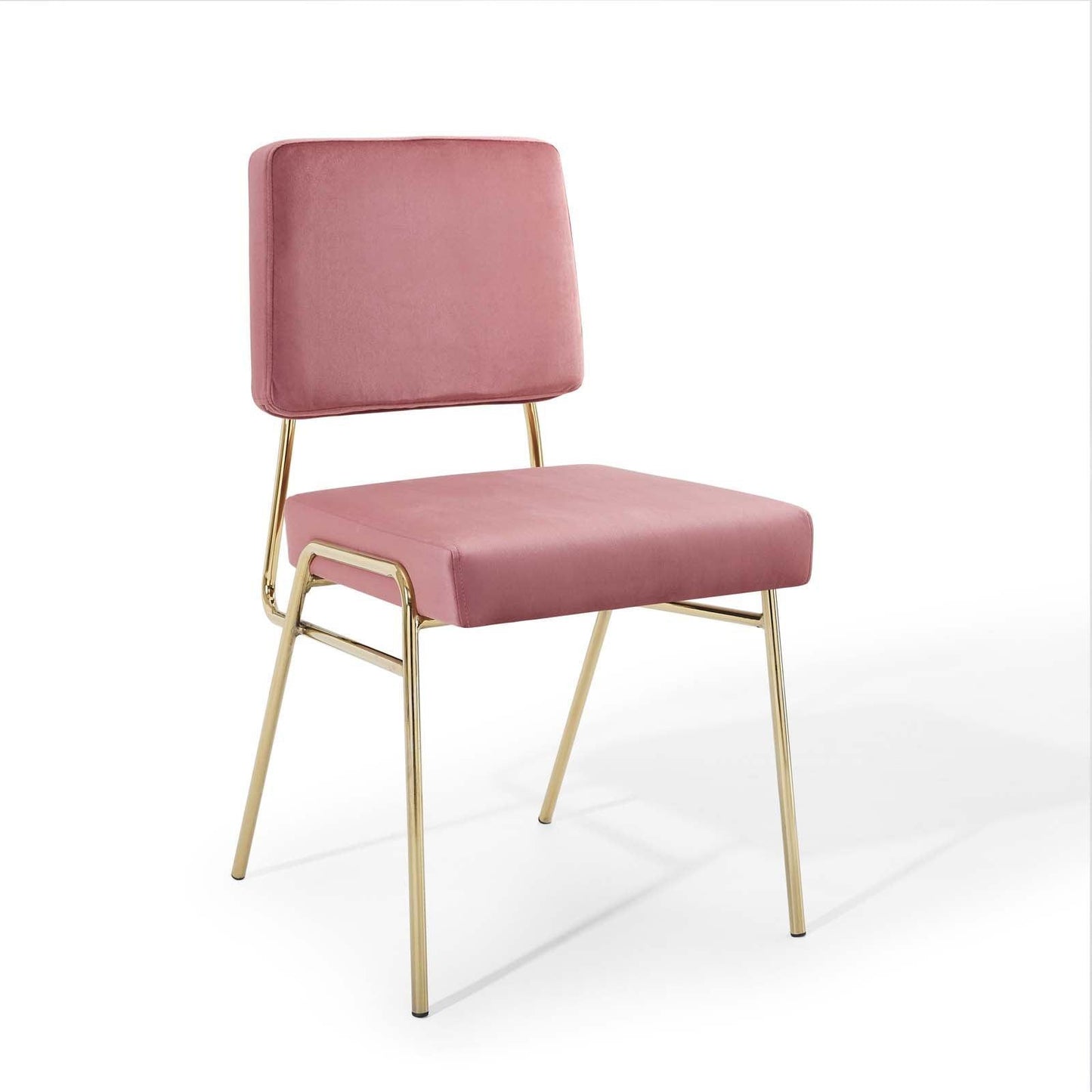 Modway Craft Dining Side Chair Performance Velvet Set of 2 FredCo