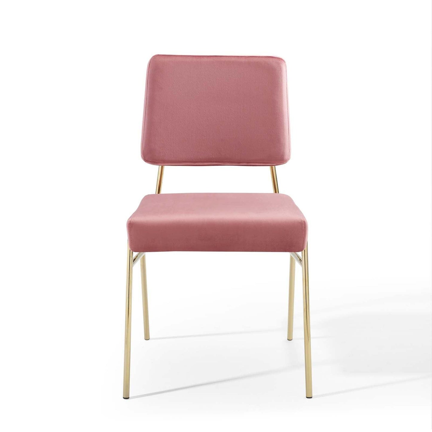 Modway Craft Dining Side Chair Performance Velvet Set of 2 FredCo