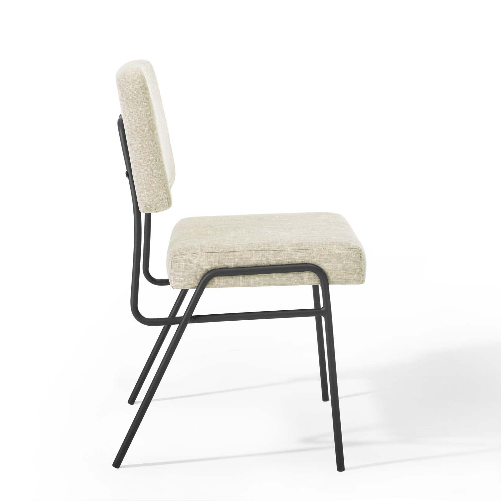 Modway Craft Dining Side Chair Upholstered Fabric Set of 2 FredCo