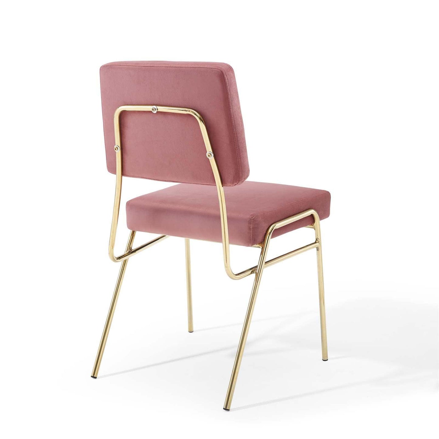 Modway Craft Performance Velvet Dining Side Chair FredCo