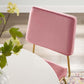 Modway Craft Performance Velvet Dining Side Chair FredCo