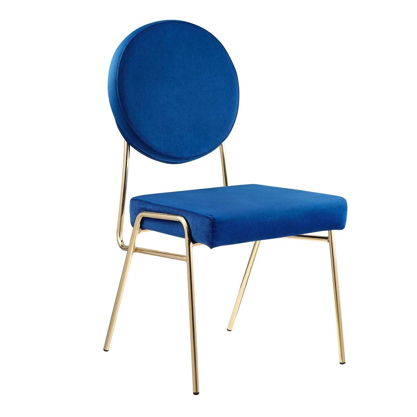 Modway Craft Performance Velvet Dining Side Chairs - Set of 2 FredCo