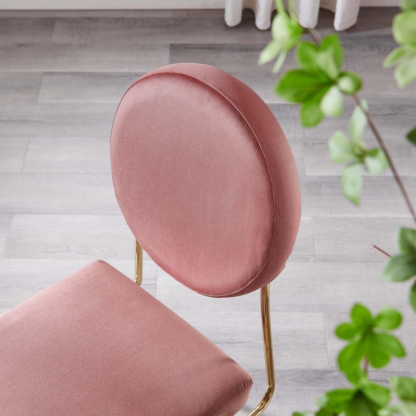 Modway Craft Performance Velvet Dining Side Chairs - Set of 2 FredCo