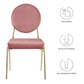Modway Craft Performance Velvet Dining Side Chairs - Set of 2 FredCo