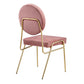 Modway Craft Performance Velvet Dining Side Chairs - Set of 2 FredCo