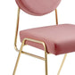 Modway Craft Performance Velvet Dining Side Chairs - Set of 2 FredCo