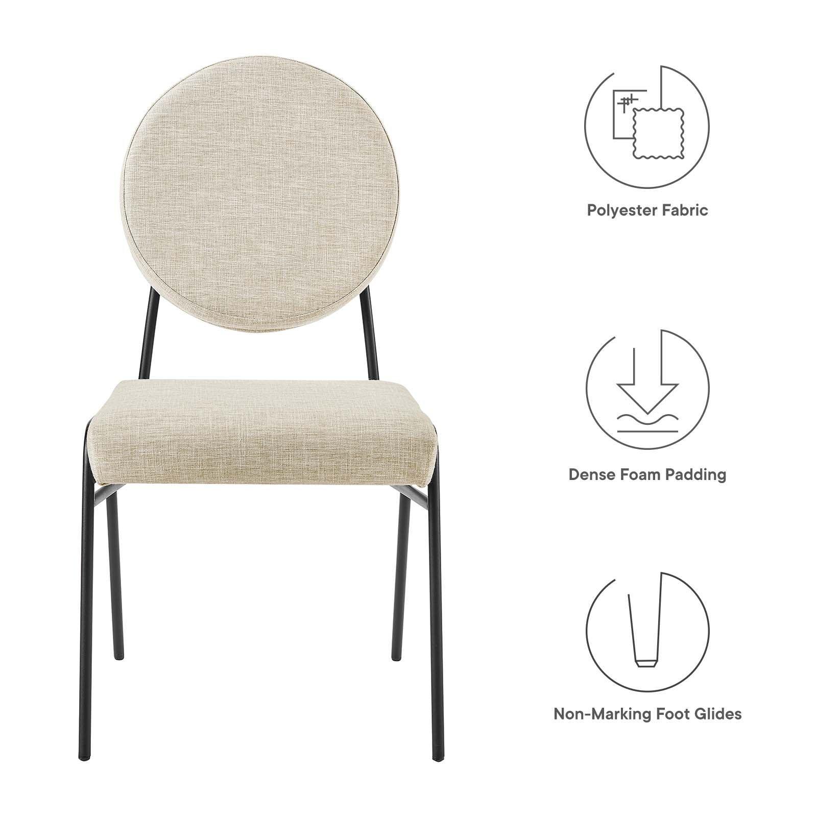 Modway Craft Upholstered Fabric Dining Side Chairs FredCo