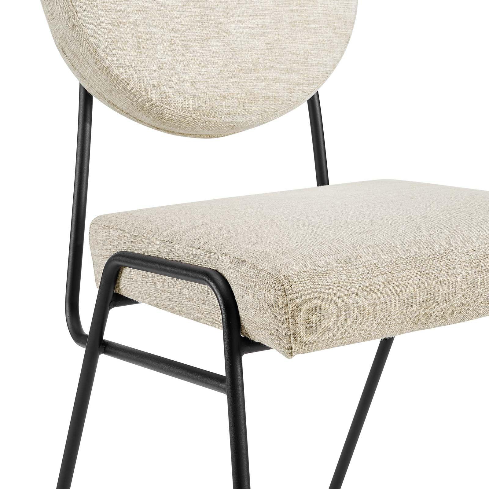 Modway Craft Upholstered Fabric Dining Side Chairs - Set of 2 FredCo