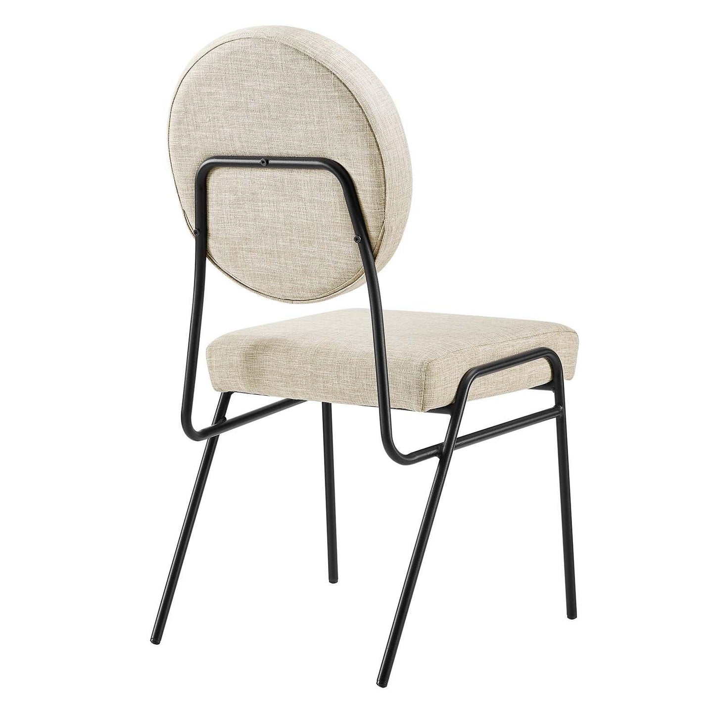 Modway Craft Upholstered Fabric Dining Side Chairs - Set of 2 FredCo