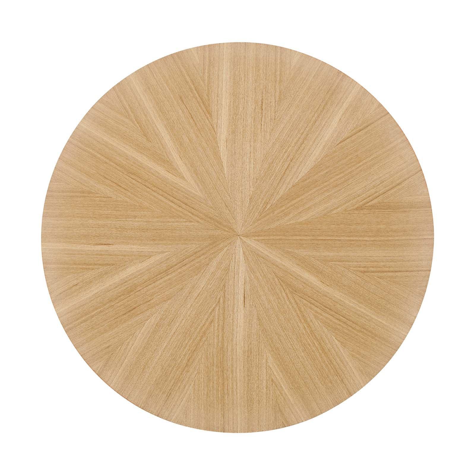 Modway Crossroads 24” Round Wood Side Table, EEI-6558 FredCo
