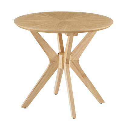 Modway Crossroads 24” Round Wood Side Table, EEI-6558 FredCo