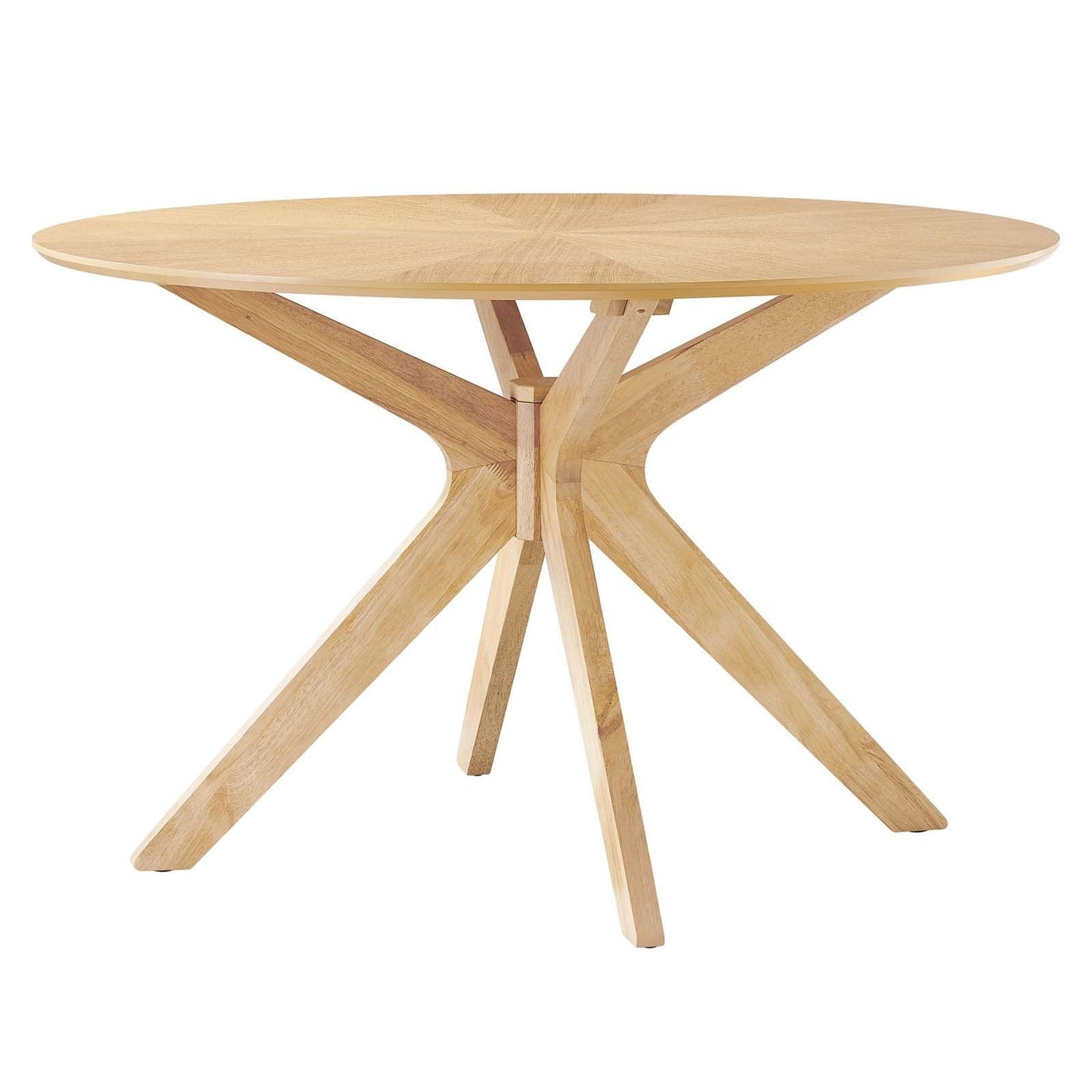 Modway Crossroads 47" Round Wood Dining Table, EEI-3847 FredCo