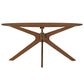 Modway Crossroads 63" Oval Wood Dining Table FredCo