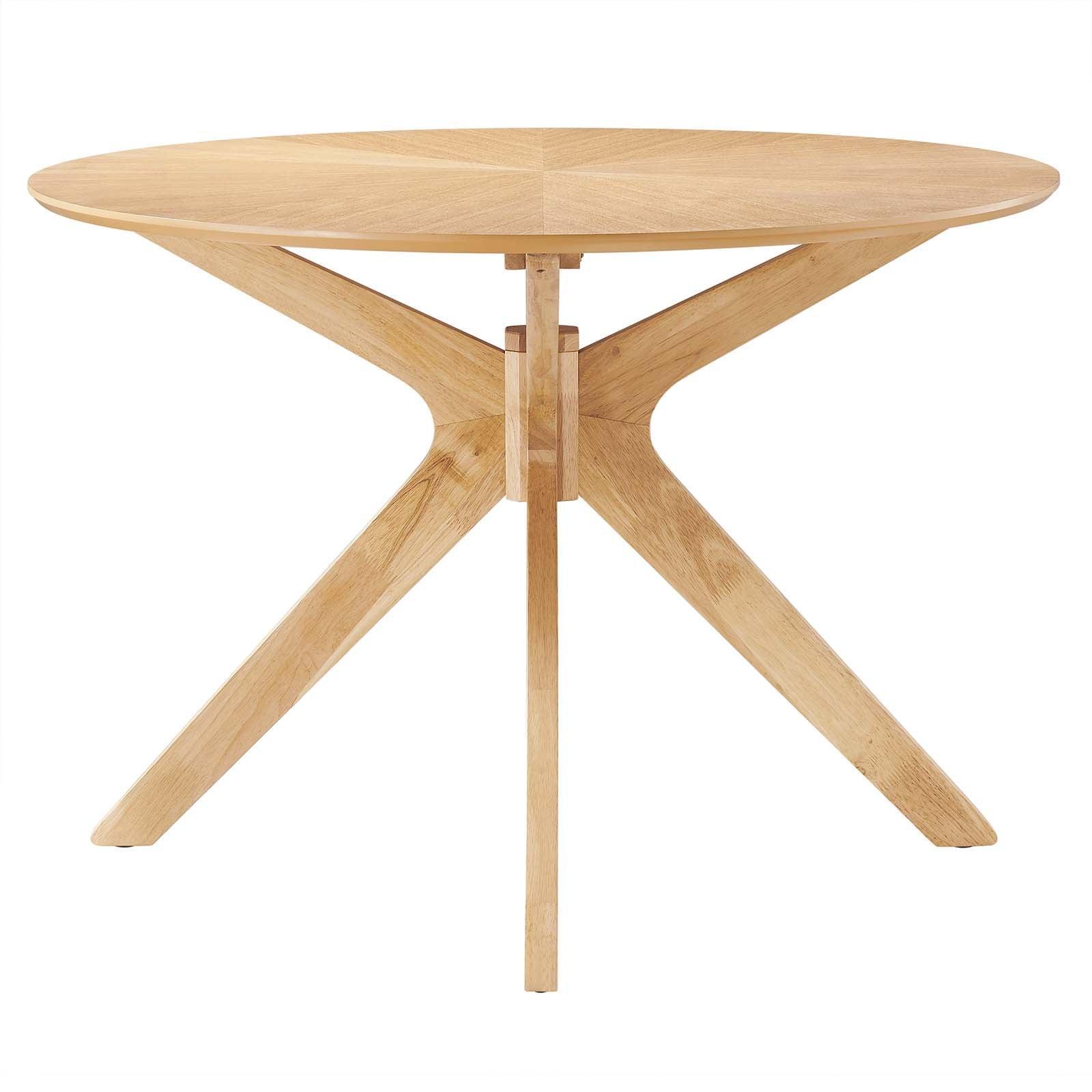 Modway Crossroads 63" Oval Wood Dining Table, EEI-3848 FredCo