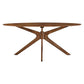 Modway Crossroads 71" Oval Wood Dining Table FredCo