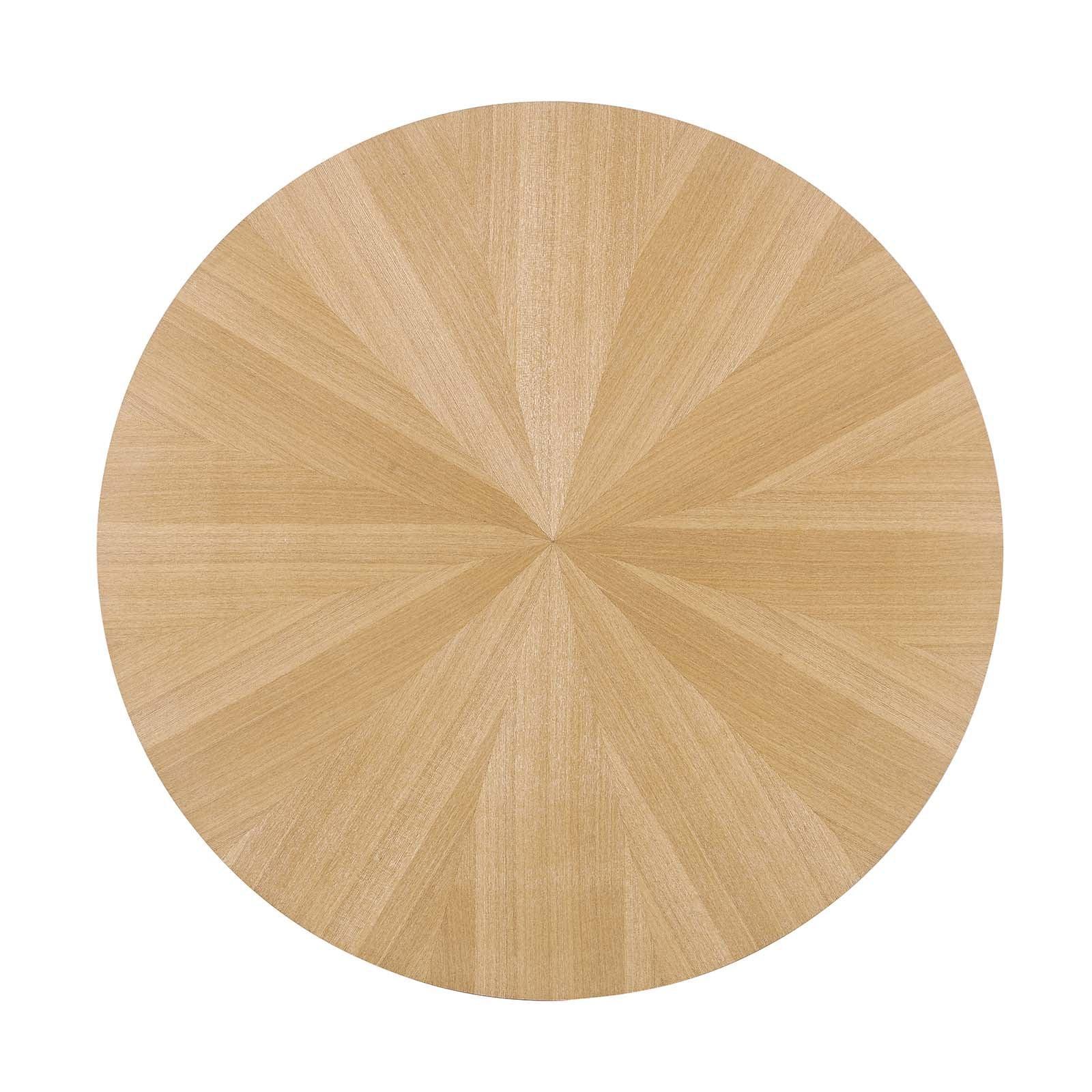 Modway Crossroads Round Wood Coffee Table, EEI-6557 FredCo