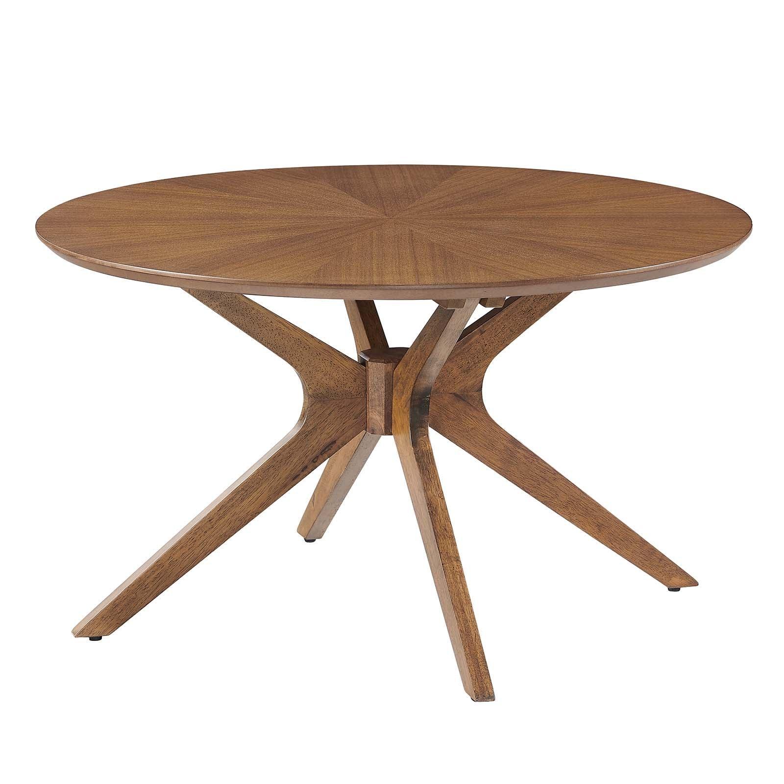 Modway Crossroads Round Wood Coffee Table, EEI-6557 FredCo